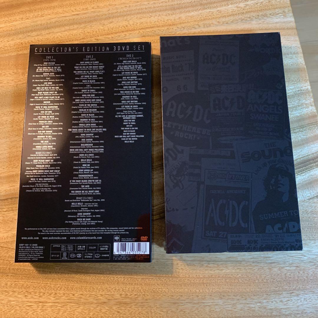 AC/DC/プラグ・ミー・イン～コレクターズ・エディション・3DVD・セット～…