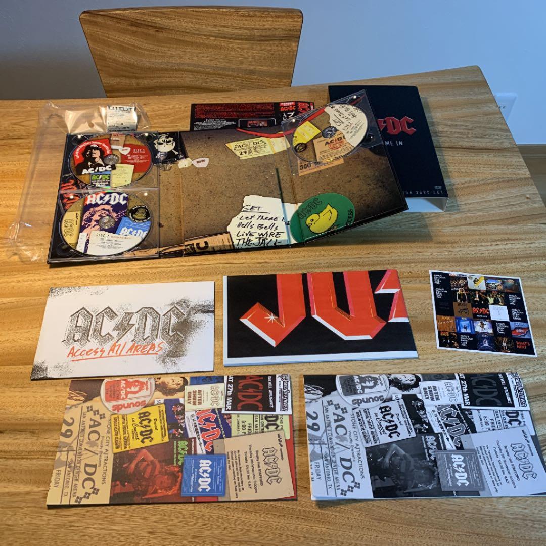 AC/DC/プラグ・ミー・イン～コレクターズ・エディション・3DVD・セット～…