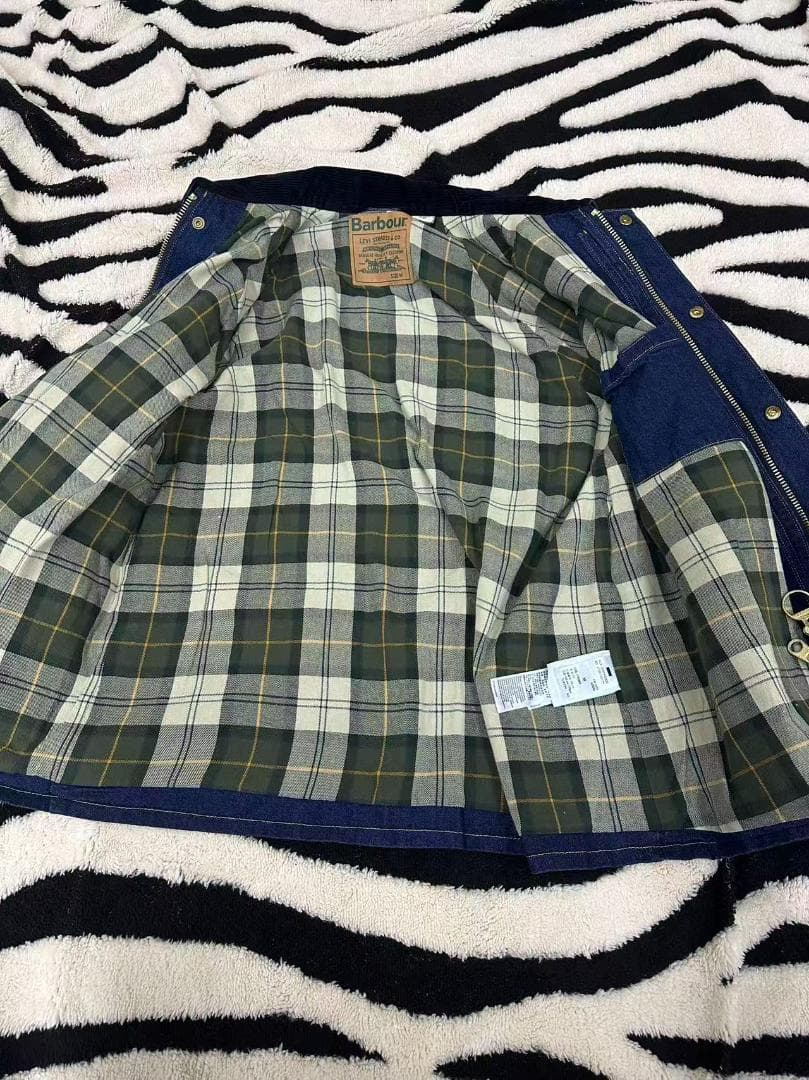 Barbour デニムカバーオール ネイビー