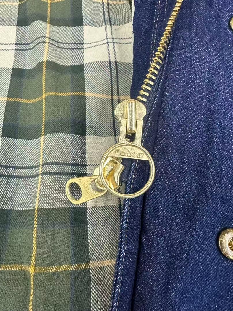 Barbour デニムカバーオール ネイビー