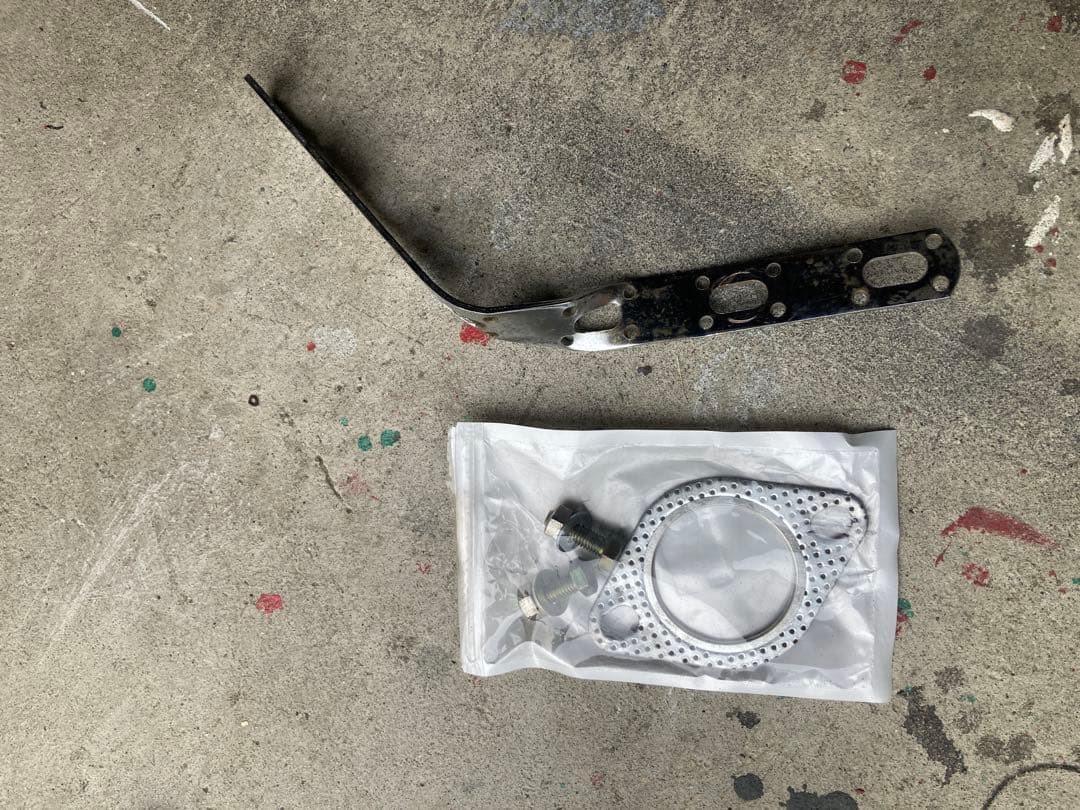 スバルサンバー　ワンオフマフラー　TT2 ポン付けキット