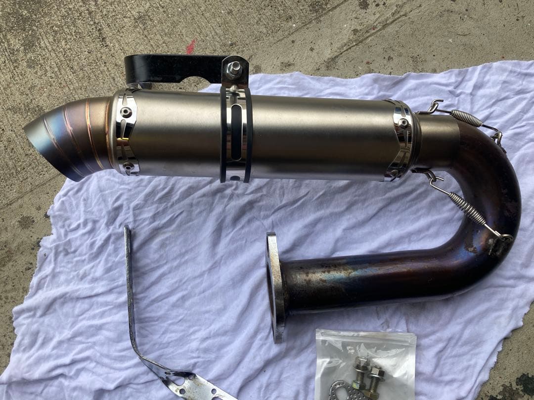 スバルサンバー　ワンオフマフラー　TT2 ポン付けキット