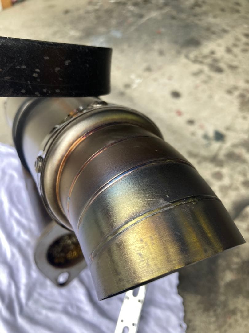 スバルサンバー　ワンオフマフラー　TT2 ポン付けキット