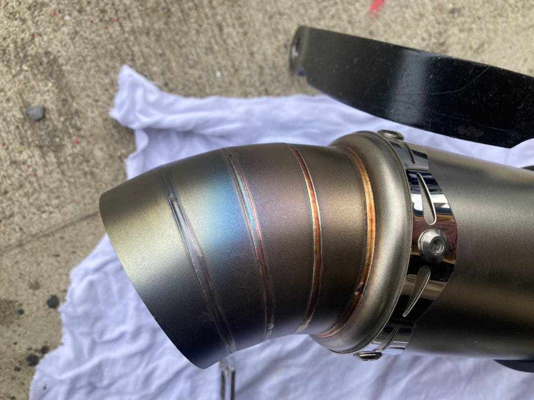 スバルサンバー　ワンオフマフラー　TT2 ポン付けキット