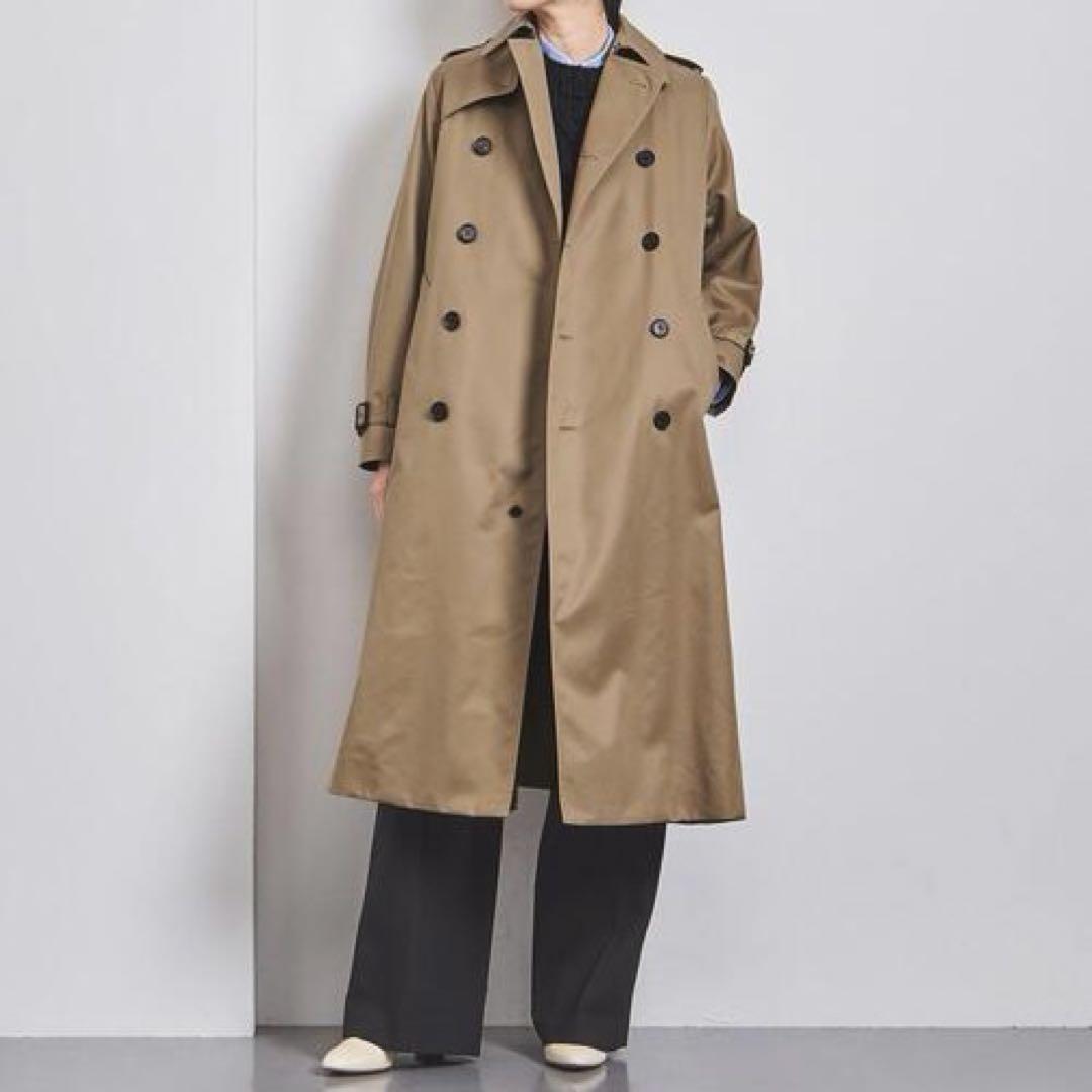 HYKE｜トレンチコート レギュラーフィット サイズ1