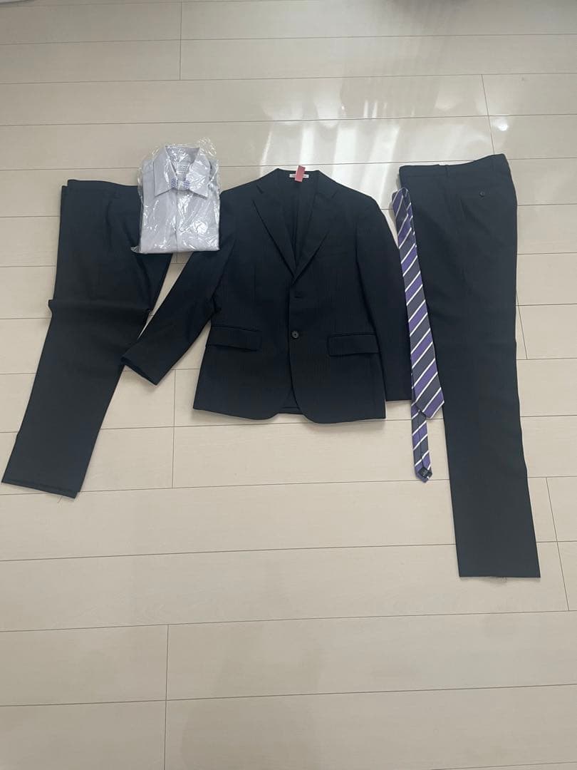 【卒業式、入学式】スーツセット　男子　160㎝