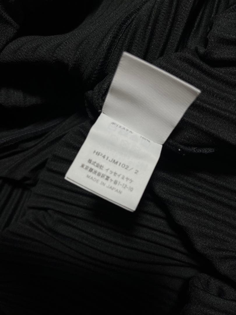 【オラフ】HOMMEPLISSÉISSEYMIYAKE 長袖 ポロシャツ