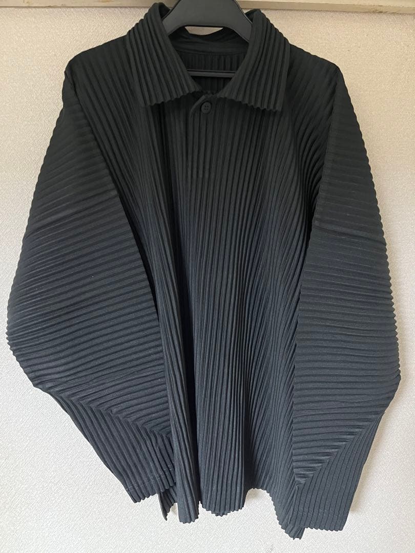 【オラフ】HOMMEPLISSÉISSEYMIYAKE 長袖 ポロシャツ