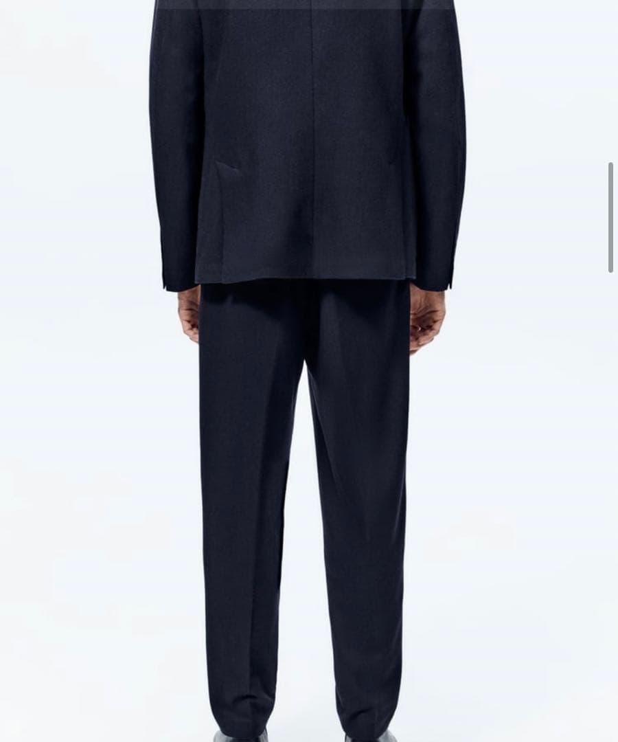 ウールブレンド　スーツ　セットアップ