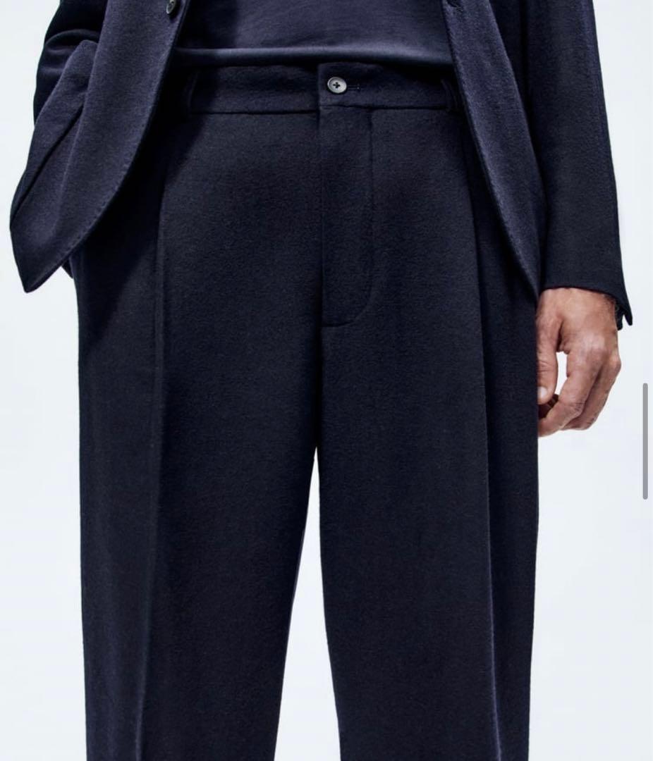 ウールブレンド　スーツ　セットアップ