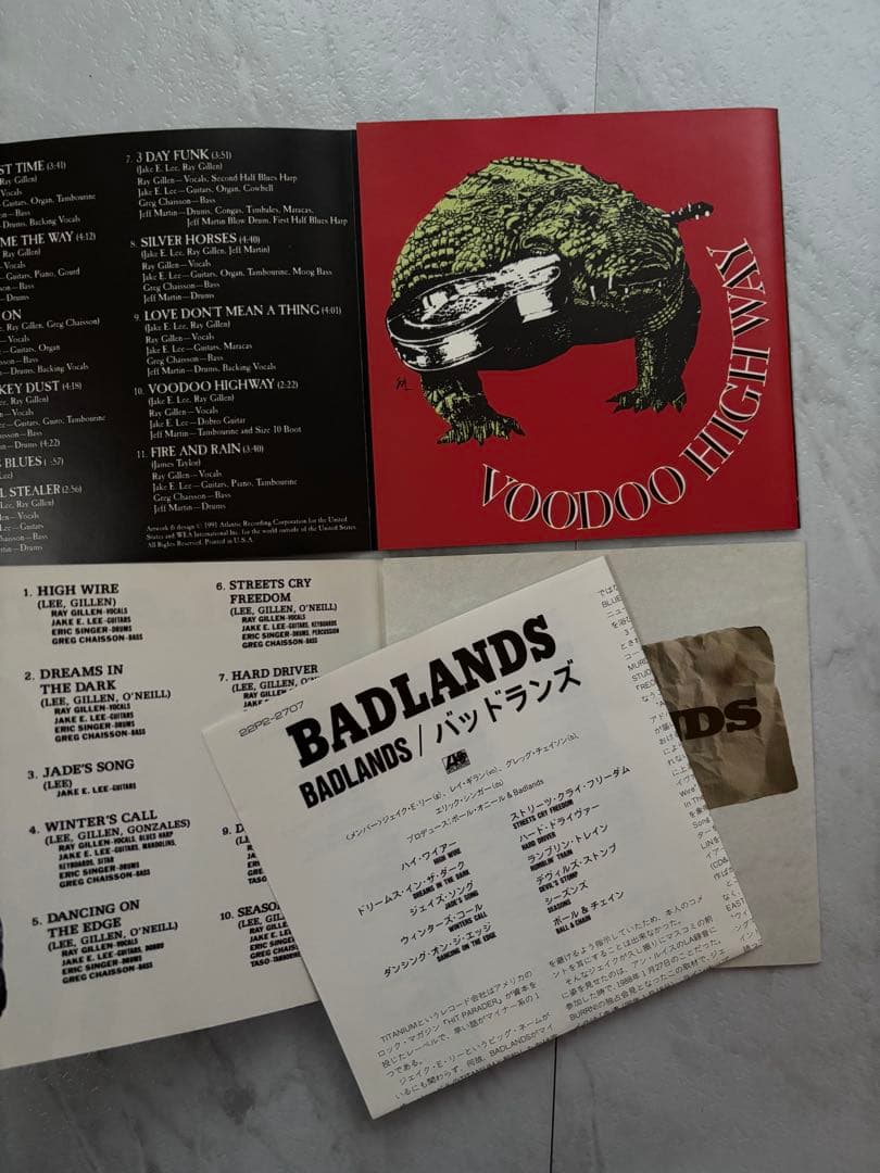 2枚セット！バッドランズ / BADLANDS & VOODOO HIGHWAY