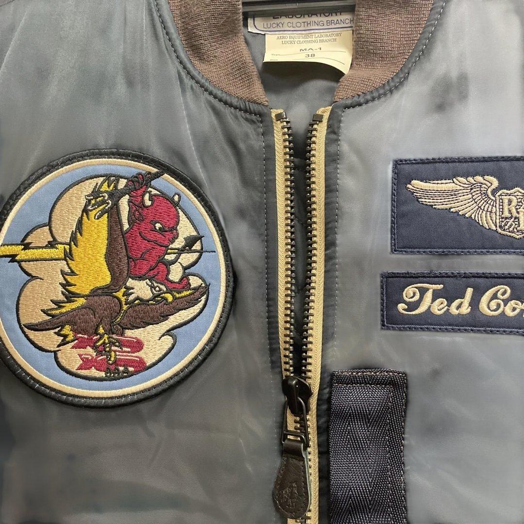 美品テッドマン MA-1 フライトジャケット サイズ38