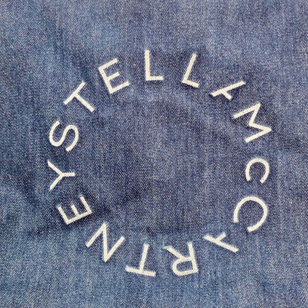 香菜ちゃん✨ ステラマッカートニー トートバッグ 青 デニム サークルロゴ