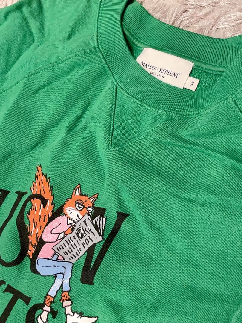 最終値下げ❗️XS Maison Kitsuneメゾンキツネ　スウェット