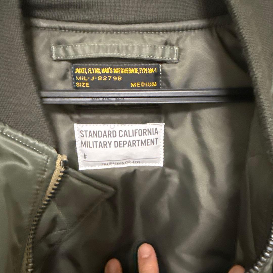 スタンダードカリフォルニア　Alpha×SD MA-1