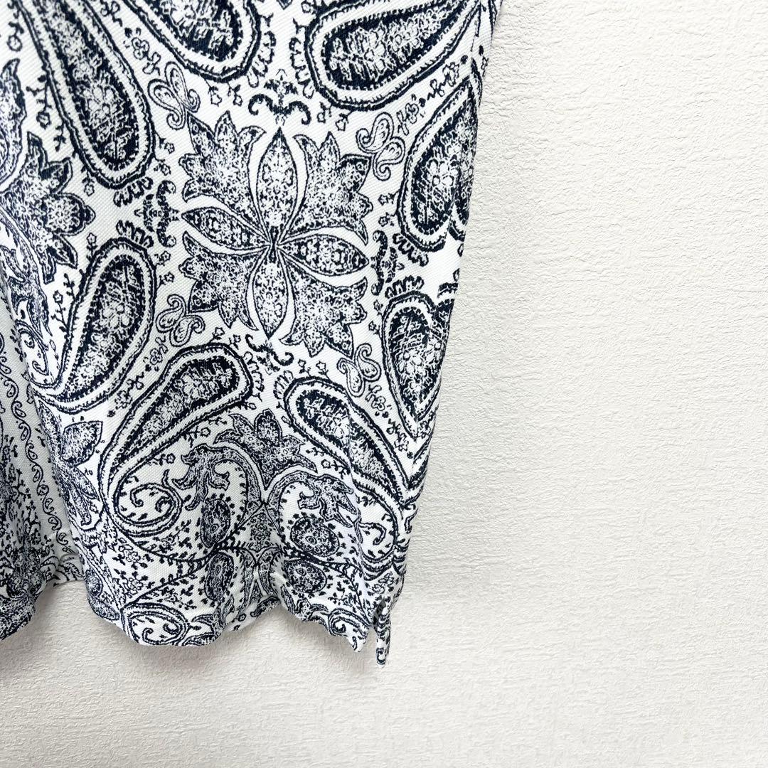 【希少 入手困難】Supreme✨️ポロシャツ　半袖　ペイズリー　総柄　美品　Ｌ