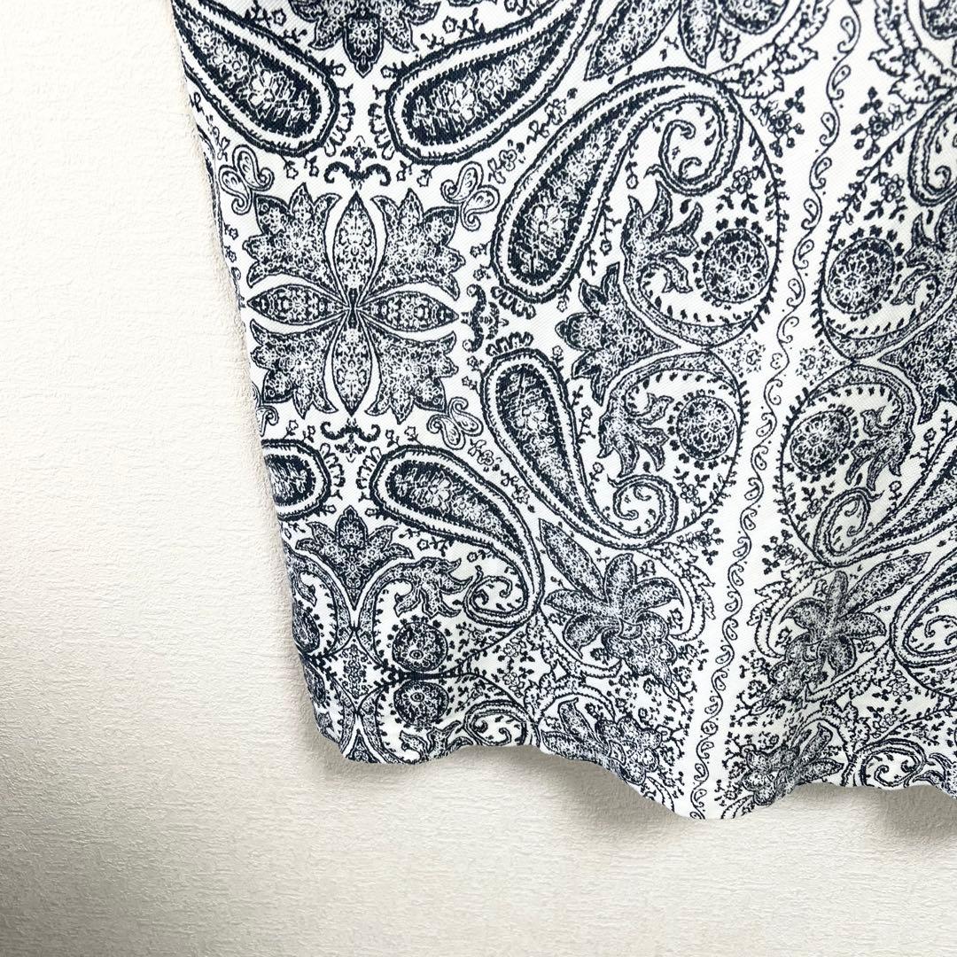 【希少 入手困難】Supreme✨️ポロシャツ　半袖　ペイズリー　総柄　美品　Ｌ