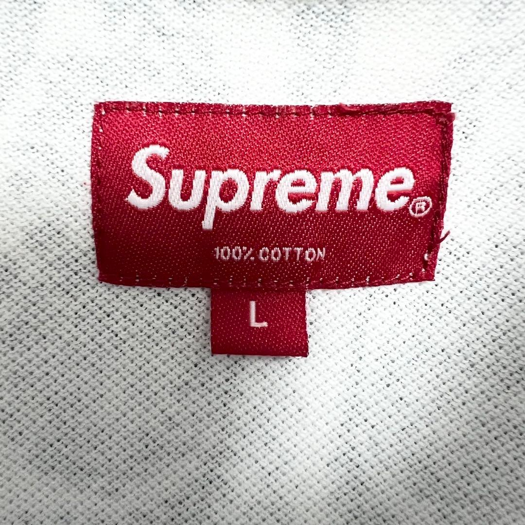 【希少 入手困難】Supreme✨️ポロシャツ　半袖　ペイズリー　総柄　美品　Ｌ