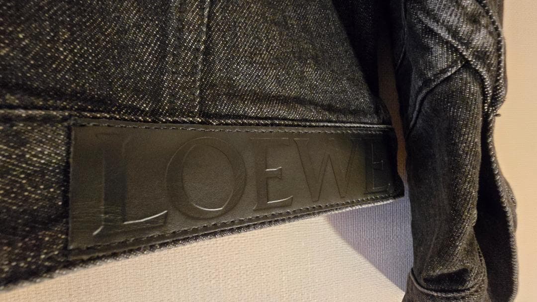 最終値下げ！【超美品】LOEWE(ロエベ) レディース デニムツイストジャケット