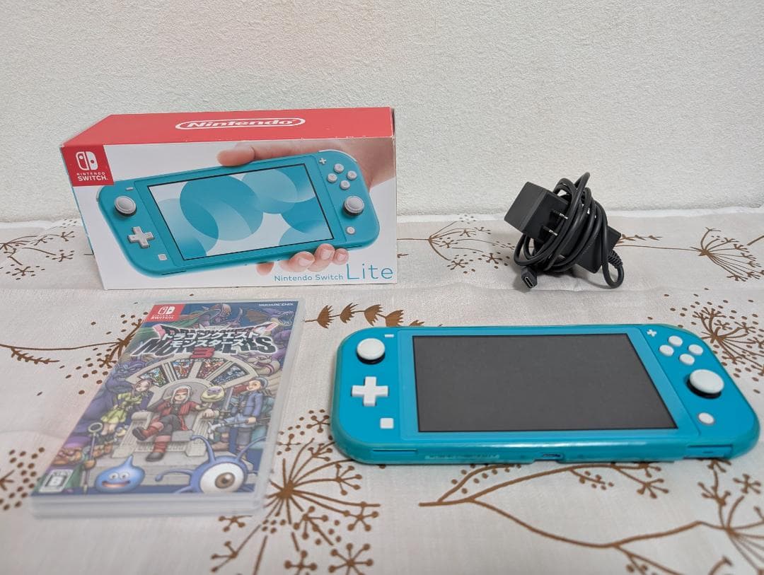 d*a様 【switch本体＋ソフト】任天堂 Switch Lite ターコイズ