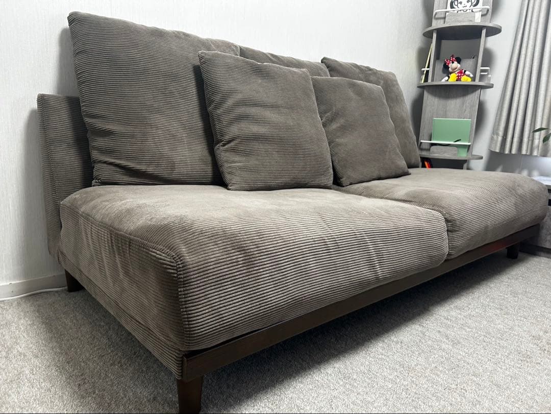 BOOMS ブームス ブランク 3P ソファ コーデュロイ ファブリック