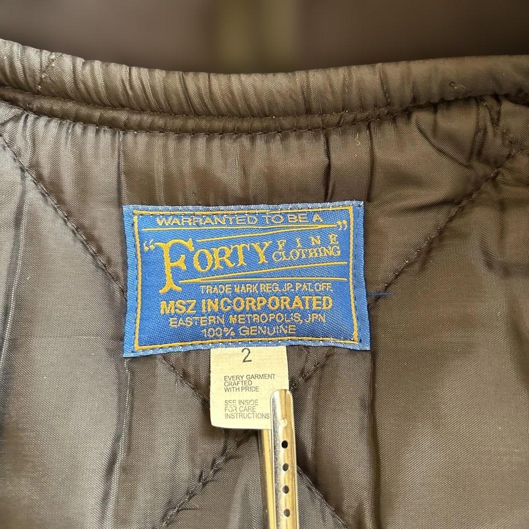 カーハート　FORTY FINE CLOTHING コラボダックベスト