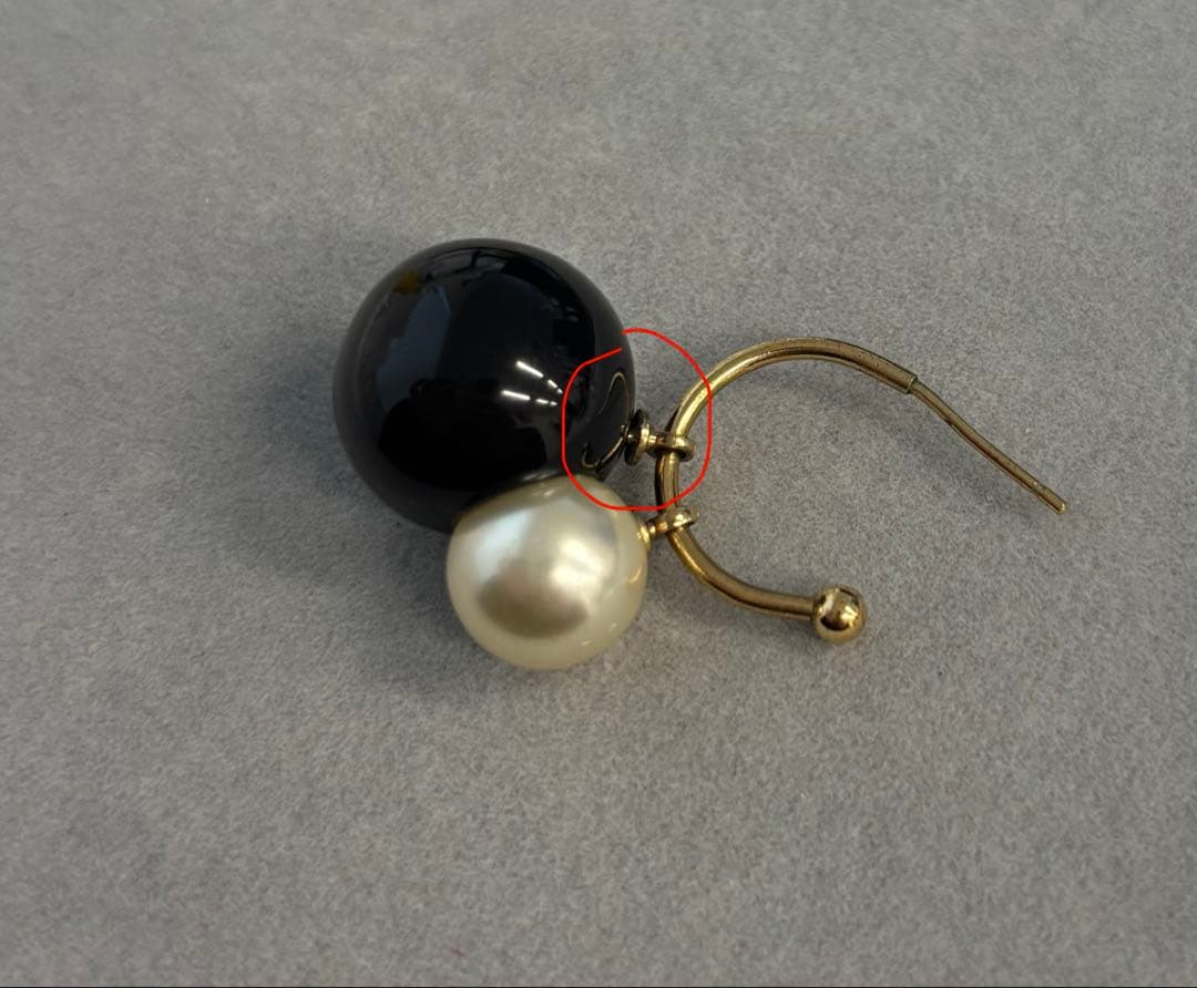 CHANEL フープピアス