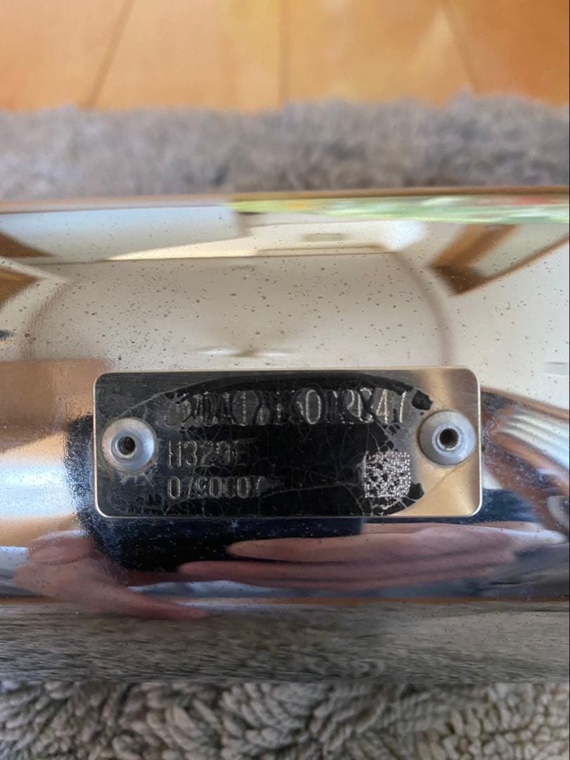 デイトナキャプトンマフラー　SR400