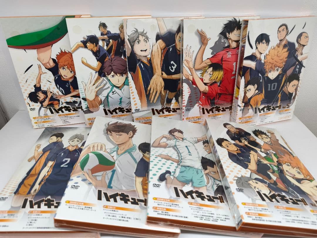 ハイキュー!! 1期 DVD 全巻 未開封多数