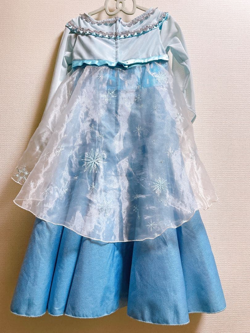 ビビディ・バビディ・ブティック　エルサ　ドレス　110サイズ（廃盤）髪飾りセット