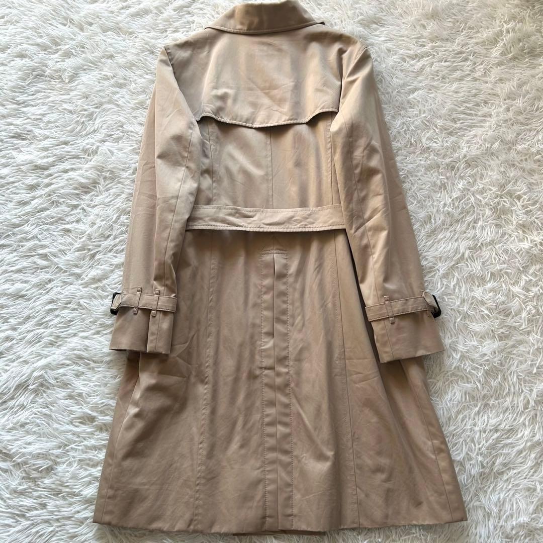未使用に近い　バーバリーロンドン　トレンチコート　ライナー付　ハニーベージュ　M