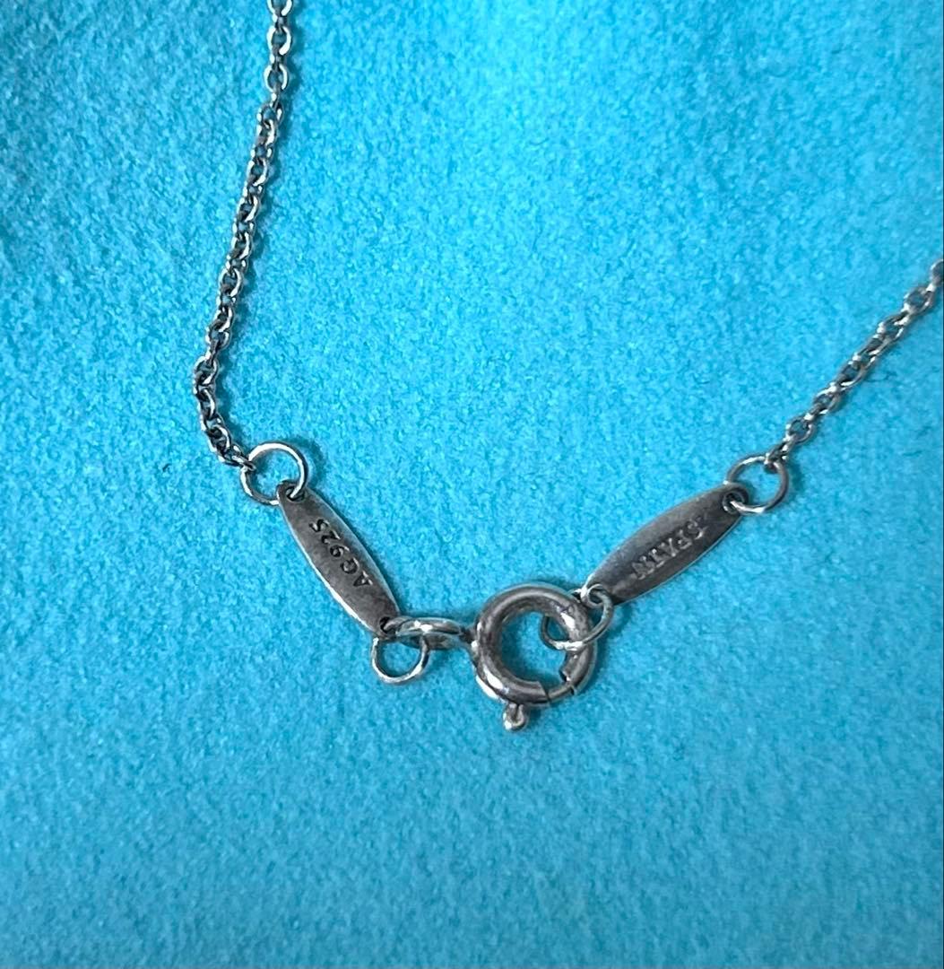 【箱無し】ティファニー ネックレス バイザヤード ガーネット