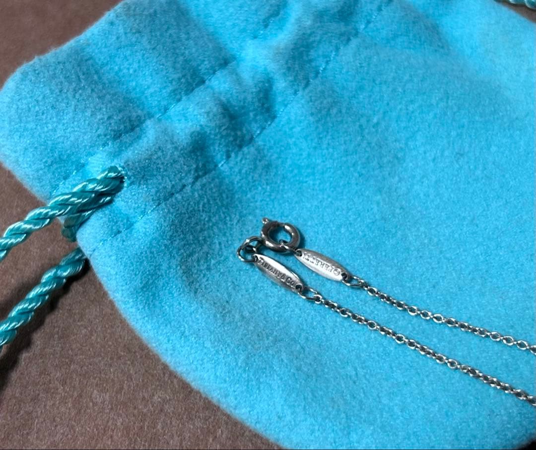 【箱無し】ティファニー ネックレス バイザヤード ガーネット