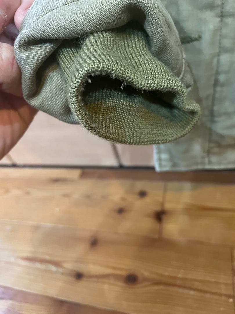 U.S. NAVY ミリタリージャケット カーキ サイズ36