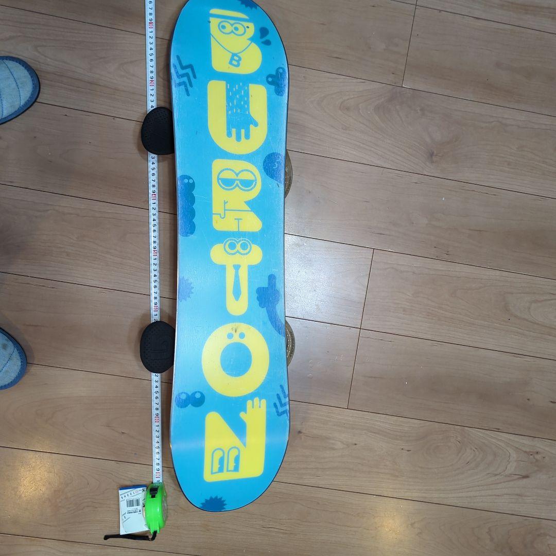 キッズ　BURTON スノーボード イエロー　90センチ　ケース付き