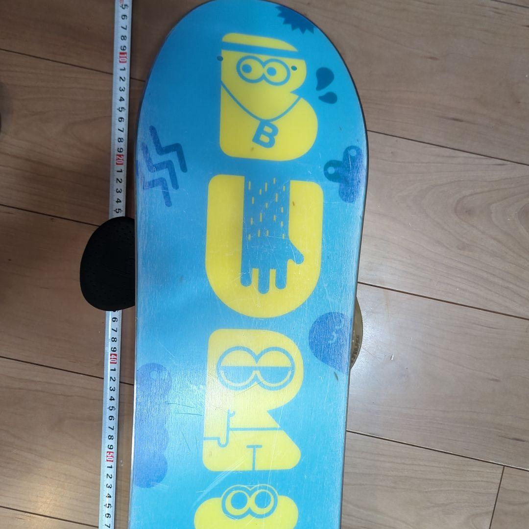 キッズ　BURTON スノーボード イエロー　90センチ　ケース付き