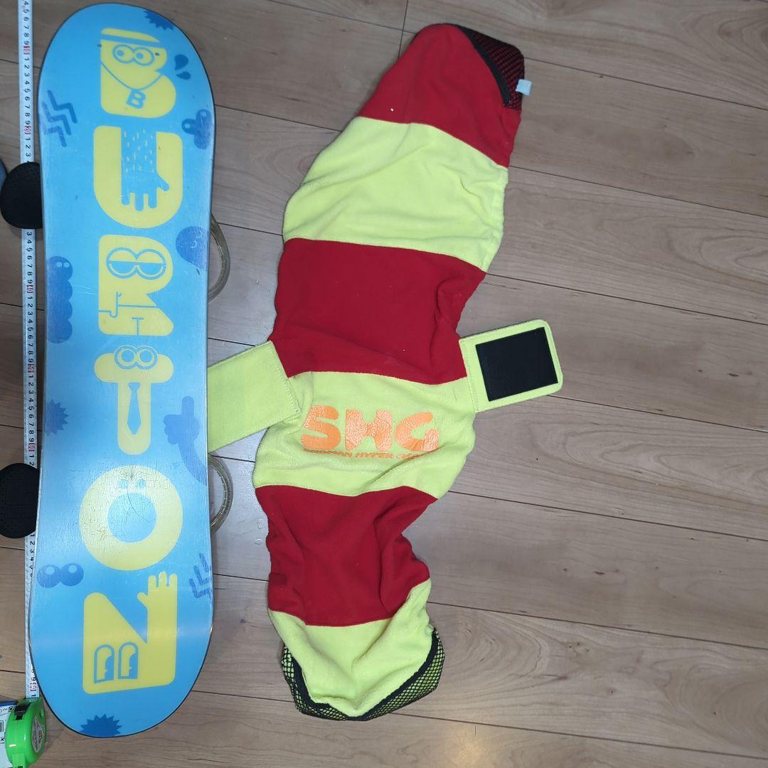 キッズ　BURTON スノーボード イエロー　90センチ　ケース付き
