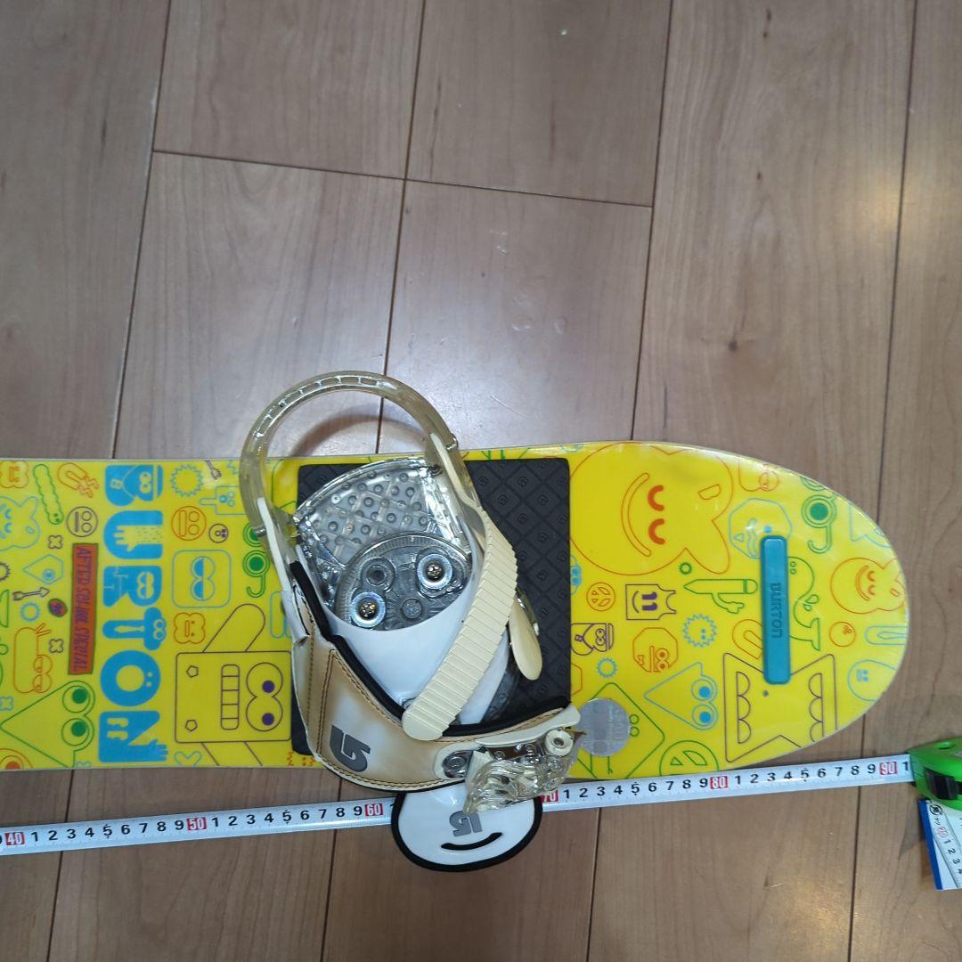 キッズ　BURTON スノーボード イエロー　90センチ　ケース付き