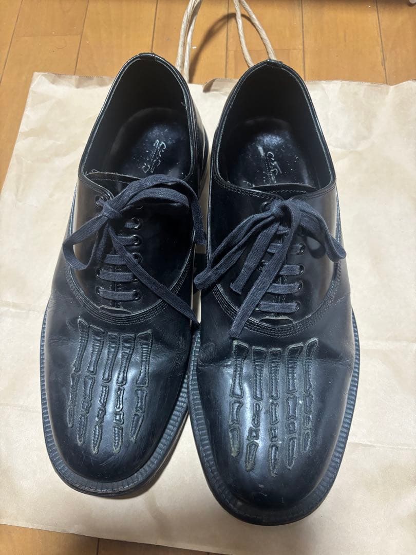 undercover アンダーカバー 13aw ボーン ドレスシューズ