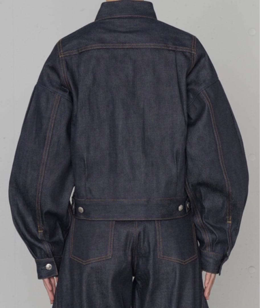 ジャケット・アウター HYKE BALLOON SLEEVE DENIM JACKET TYPE 2