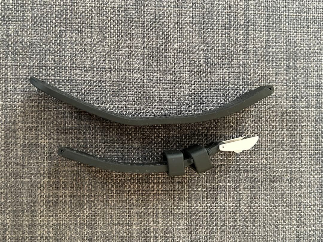 LOUIS VUITTON ブラック ラバーベルト