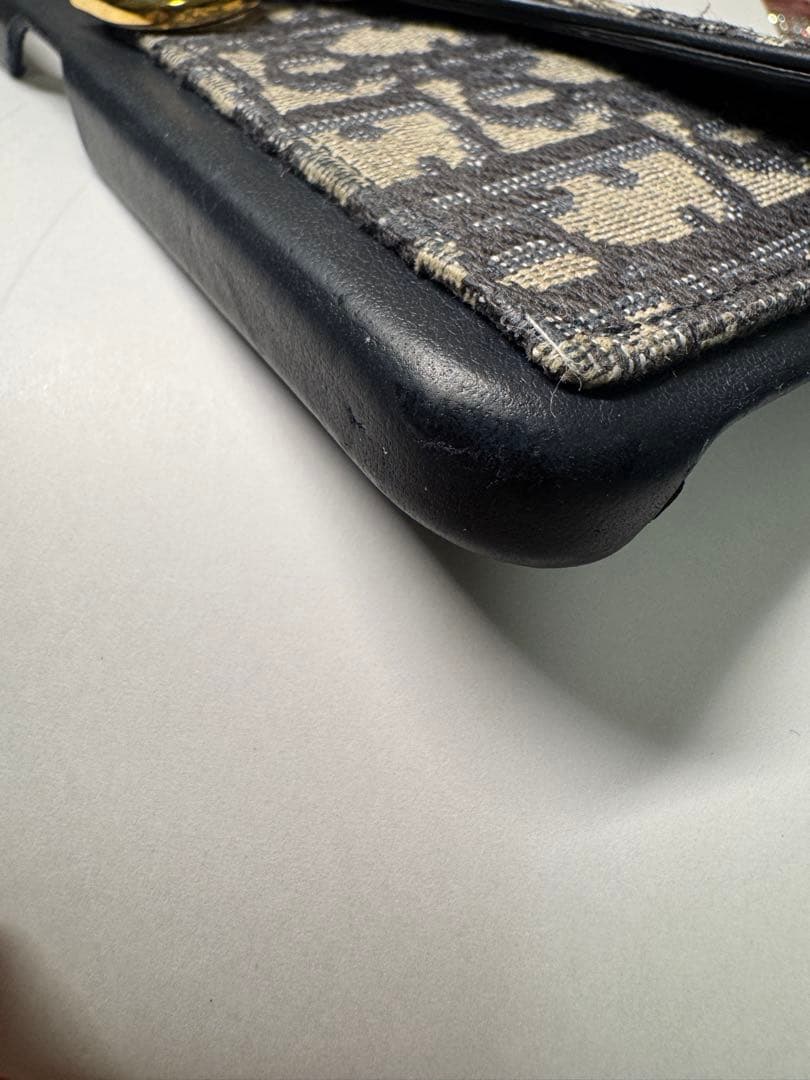 Dior Saddle iPhone15proケース ネイビー