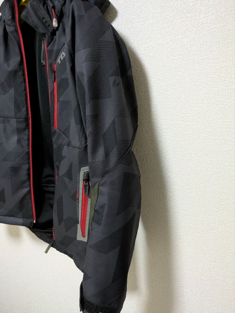 RSJ702 ソフトシェル オールシーズンパーカ 防風 撥水加工 着脱式インナー