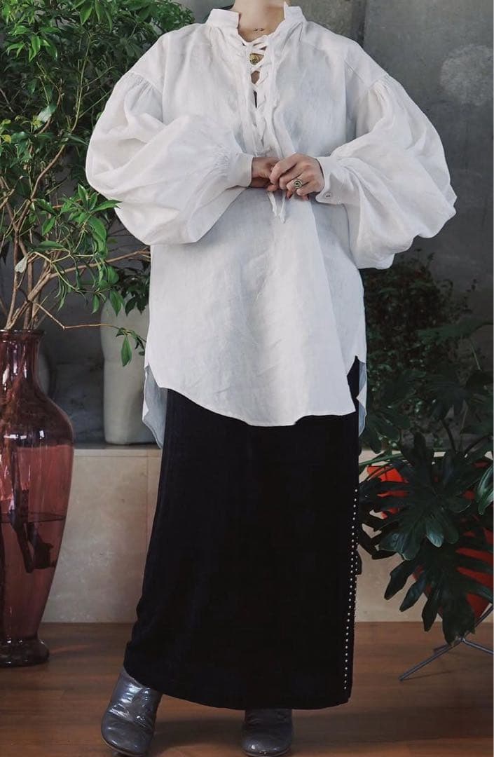 DEPT デプト majotae tunic チュニック　eri 大麻布