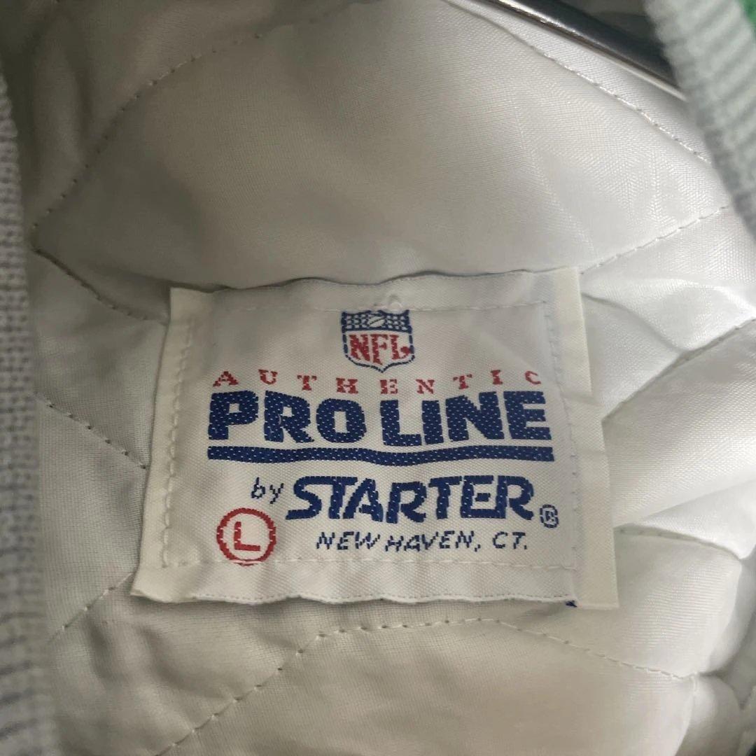 90s USA製 Starter NFL イーグルス スタジャン L プロライン