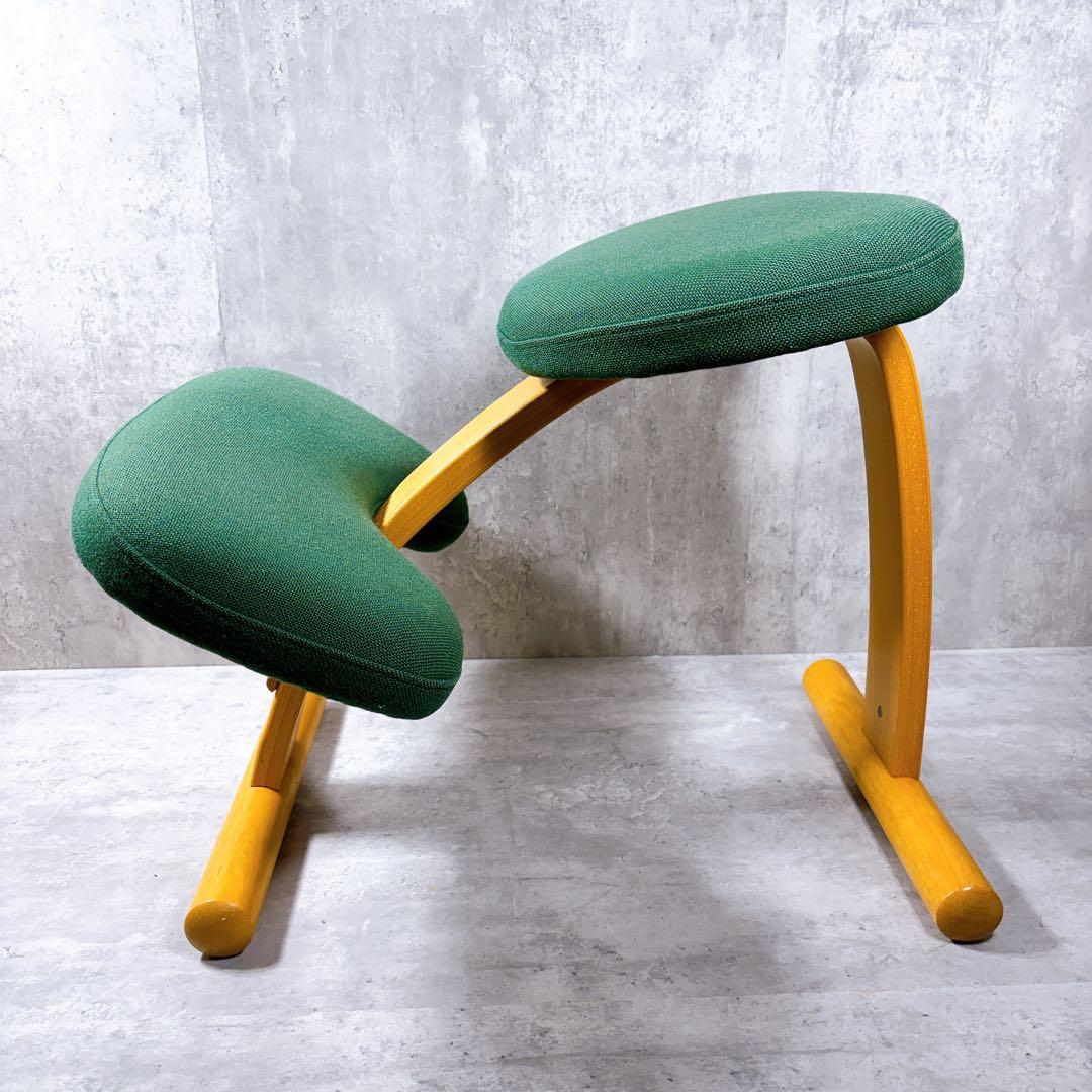 Rybo バランスイージー サカモトハウス 姿勢矯正チェア 学習椅子 グリーン