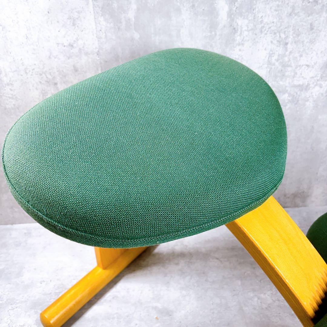 Rybo バランスイージー サカモトハウス 姿勢矯正チェア 学習椅子 グリーン