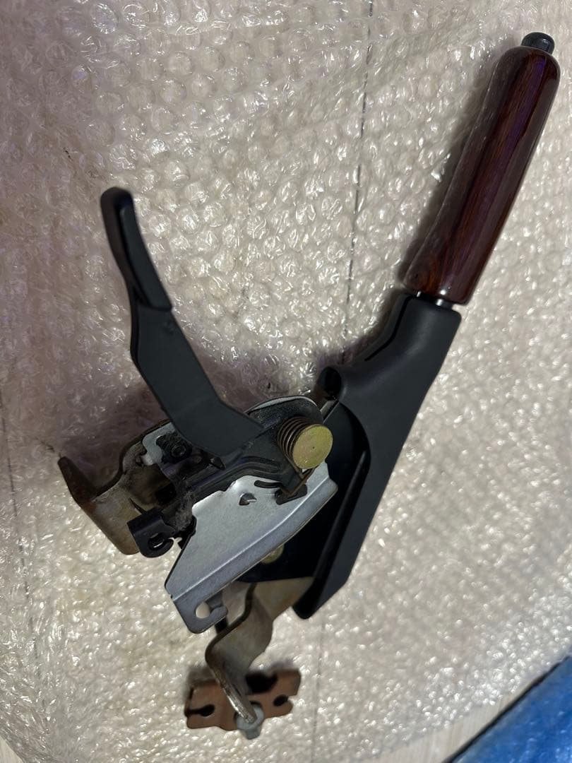 ミラジーノ　L700S ウッド　木目　サイドブレーキレバー