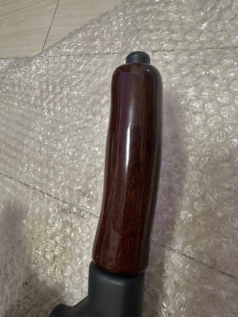 ミラジーノ　L700S ウッド　木目　サイドブレーキレバー