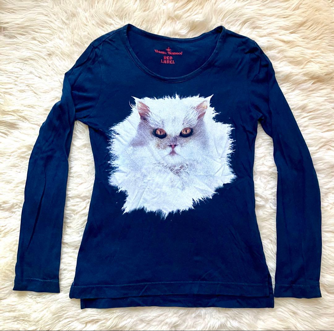 ヴィヴィアンウエストウッド　ネコ　ロンT